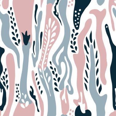 vektörsüz çiçek deseni 