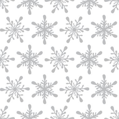 Kış kar taneleri ile Kusursuz Örüntü