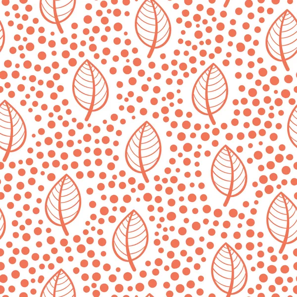 Modèle d'automne sans couture abstrait vectoriel — Image vectorielle