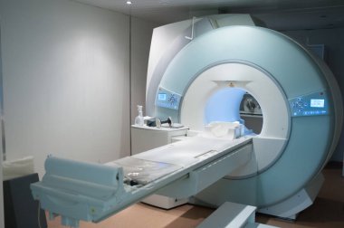 MRI makine. Bir hastanede tıbbi donatımı.