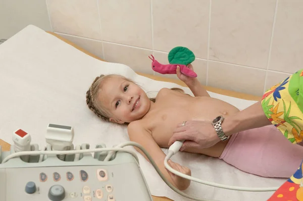 Ultrason Kliniği, küçük bir kız için