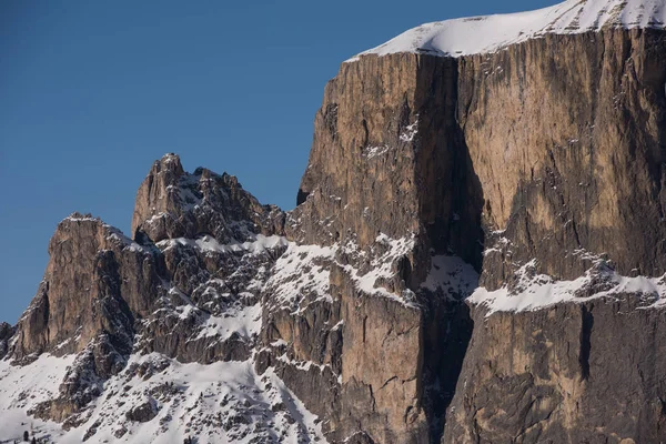 Winter Zonsopgang Met Verse Sneeuw Bergen Van Alpen Verse Ochtend — Stockfoto