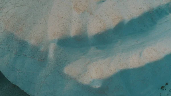 Hava Üst Vew Abdstrac Çöl Dunes Sanat Arka Plan — Stok fotoğraf