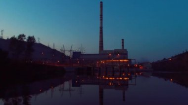 Ağaç Sanayi Fabrikası'nın hava üstten görünüm