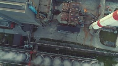 Ağaç Sanayi Fabrikası'nın hava üstten görünüm