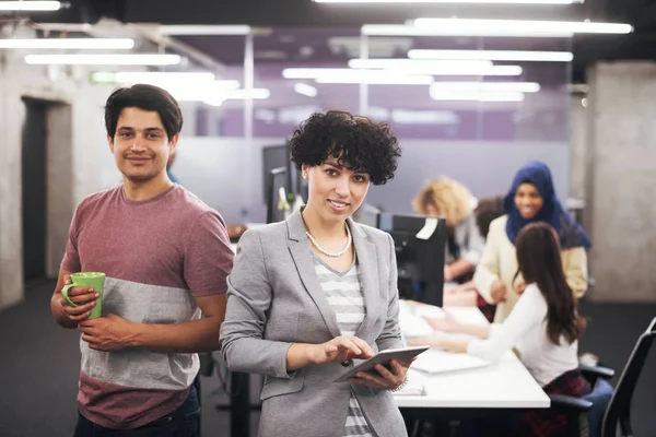 Portrait of successful multiethnic Business people — Stock Photo, Image