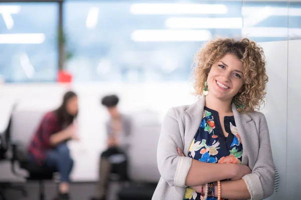 Retrato de desenvolvedor de software feminino de sucesso — Fotografia de Stock