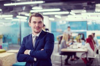 Başarılı iş adamının portresi