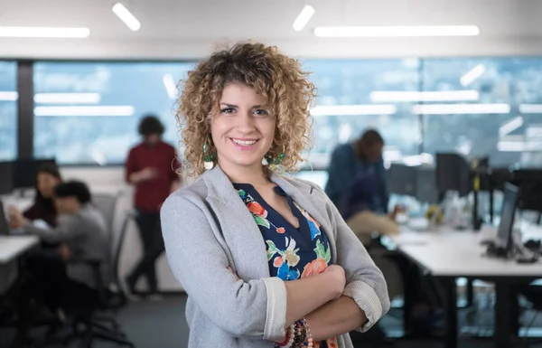 Portrait of young female software developer — Stock Photo, Image