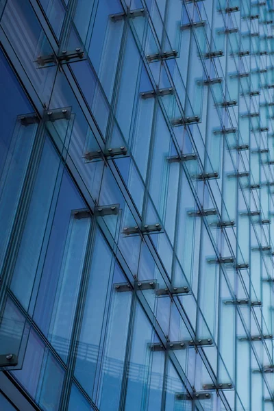 Glass office building in the Brussels — Stock Photo, Image