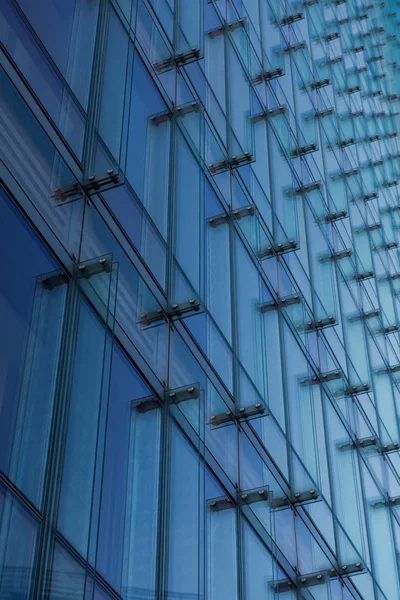 Glass office building in the Brussels — Stock Photo, Image