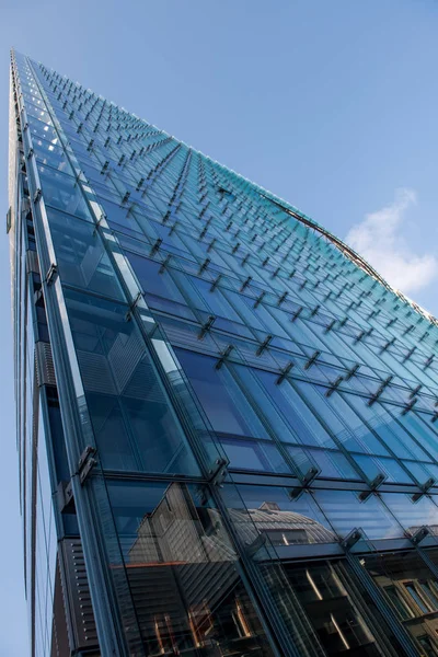 Glass office building in the Brussels — Stock Photo, Image