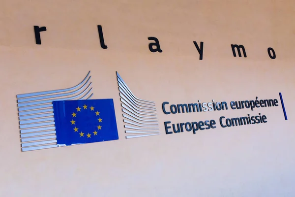 Berlaymont byggnad i Bryssel — Stockfoto