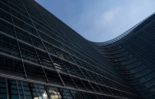 Berlaymont v Bruselu — Stock fotografie