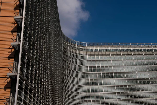 Berlaymont v Bruselu — Stock fotografie