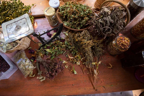 Oficina herbalist — Fotografia de Stock