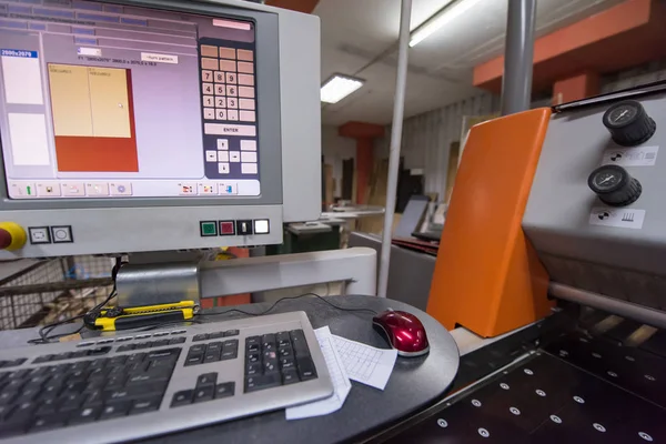 CNC wood cutting machine — Stock Photo, Image