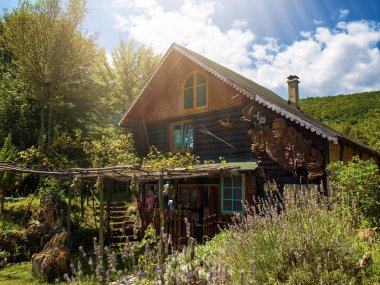 ahşap karyola evi