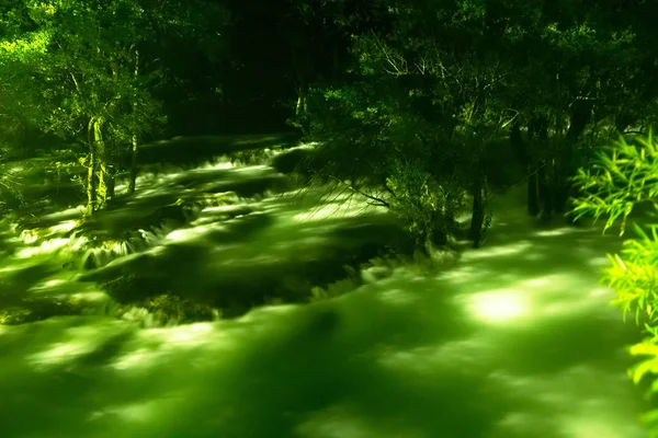 Cascate di notte — Foto Stock