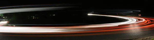 Light trails — Stock Photo, Image