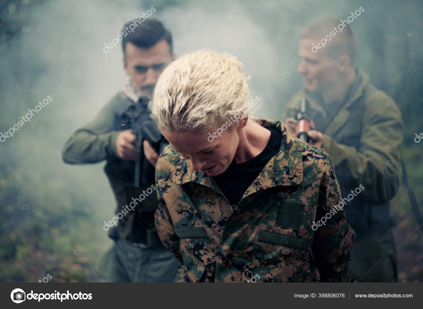 Terrorists Capture Alive Woman Soldier Interrogation Her Special