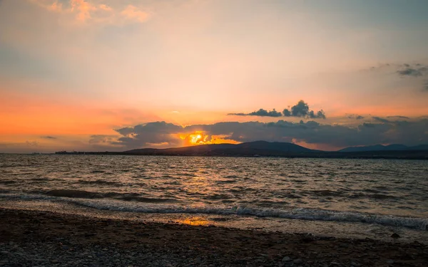 Coucher De Soleil Sur La Mer Arrière Plans Pour Citations