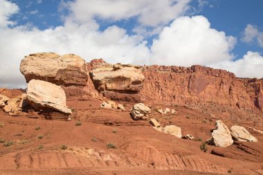Utah, ABD 'deki Capitol Resif Ulusal Parkı