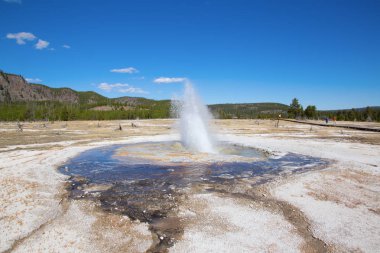 Mücevher Şofben patlama Yellowstone Milli Parkı, ABD