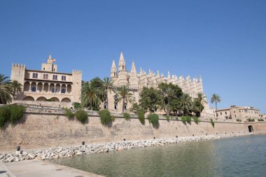 İspanya 'daki Palma de Mallorca şehrinin ana katedrali