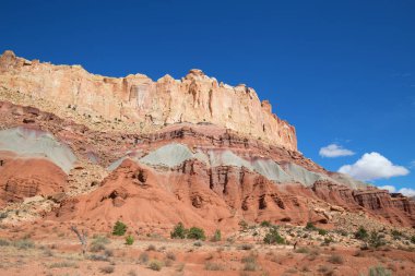 Utah, ABD 'deki Capitol Resif Ulusal Parkı
