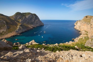 İspanya 'nın Mallorca adasında ünlü 