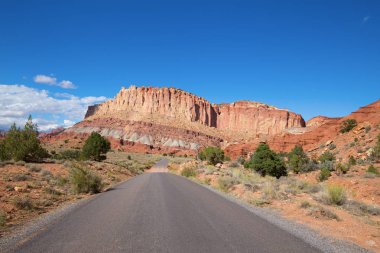 Utah, ABD 'deki Capitol Resif Ulusal Parkı