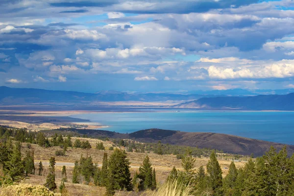 Bear Gölü Utah Idaho Sınırı Abd — Stok fotoğraf