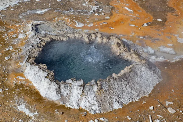 Colorful Hot Water Pool Yellowstone National Park Usa — Stock Photo, Image