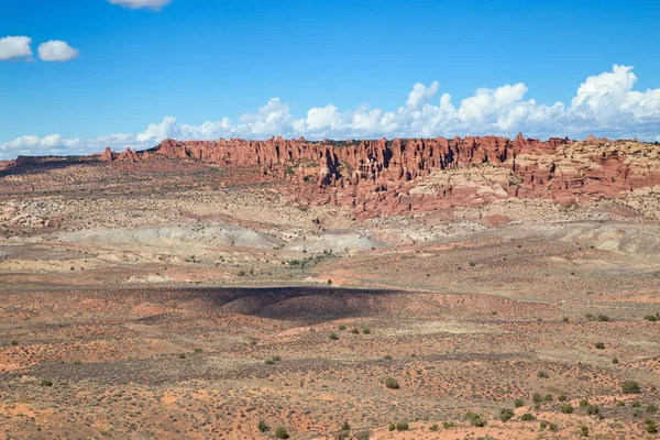 Paisagens Parque Nacional Dos Arcos Utah Eua — Fotografia de Stock