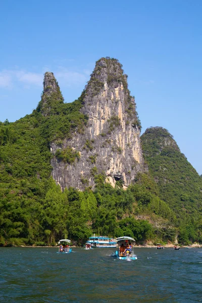 Fiume Lijiang Fiume Della Regione Autonoma Del Guangxi Zhuang Cina — Foto Stock