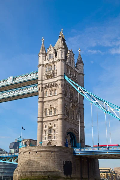 Famoso Puente Tower Londres Reino Unido — Foto de Stock