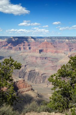 Büyük Kanyon 'un Güney Halkası. Arizona 'daki 