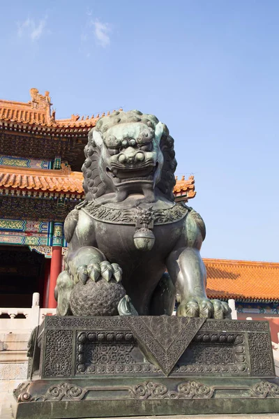 Beijing China Octubre 2017 Ciudad Prohibida Museo Del Palacio Palacio — Foto de Stock