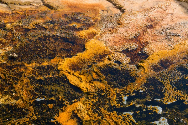 Gejzír Černého Písku Yellowstonském Národním Parku Usa — Stock fotografie