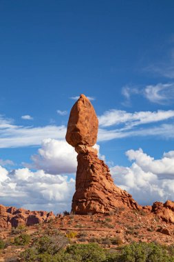 Arches Ulusal Parkı manzaraları, Utah, ABD