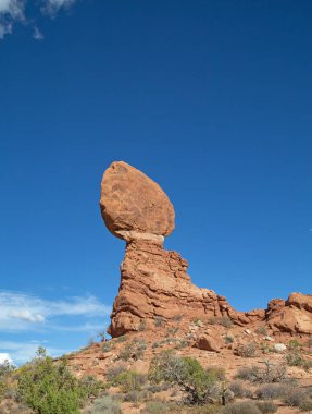 Arches Ulusal Parkı manzaraları, Utah, ABD