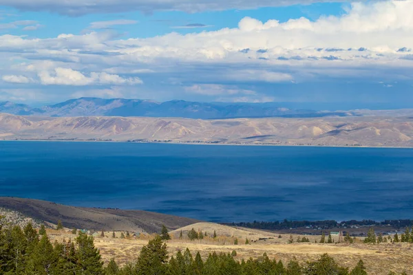 Bear Lake Utah Fronteira Com Idaho Eua — Fotografia de Stock
