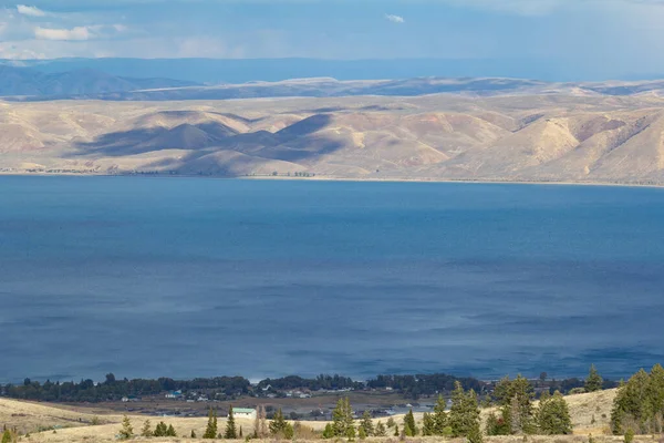 Bear Lake Utah Fronteira Com Idaho Eua — Fotografia de Stock