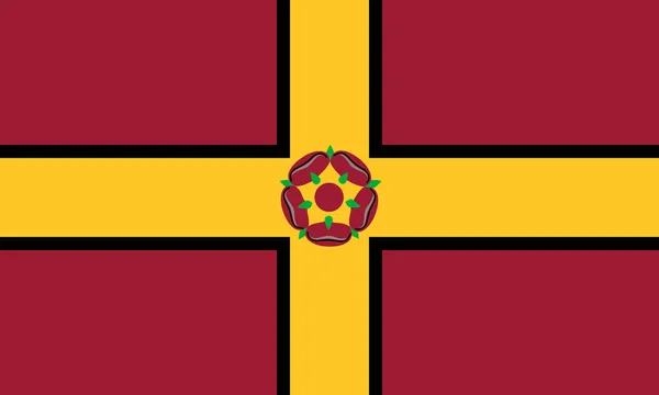 Northamptonshire County Vlag Engeland Verenigd Koninkrijk Symbool — Stockfoto