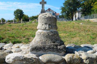 Drobeta Turnu Severin şehir Romanya demir kapıları Bölge Müzesi ayrıntı Harabeleri