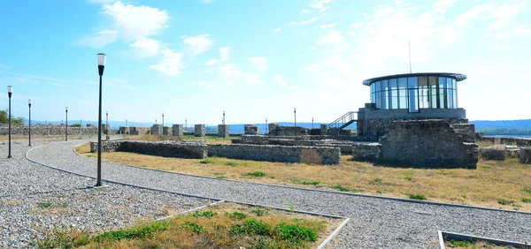 Drobeta Turnu Severin City Roman Fort Observatory Landmark Architecture Panorama — Stock Photo, Image