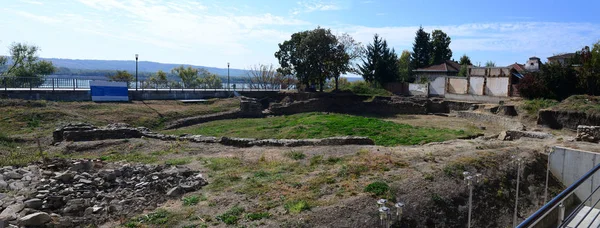 Římská pevnost panorama — Stock fotografie