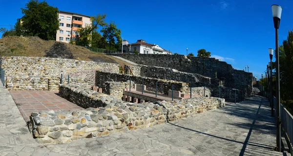 Drobeta Turnu Severin Ville Romaine Fort Ruines Architecture Panorama — Photo