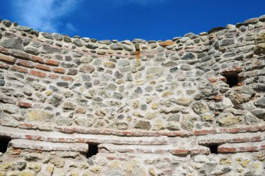 Şehir Roman fort Drobeta Turnu Severin mimari detay Harabeleri